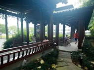 回廊晚风